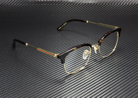 gold gucci eyeglass frames for men|Gucci prescription eyeglasses for men.